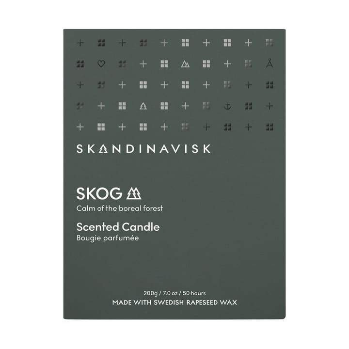 Świeca zapachowa Skog z pokrywą, 200 g Skandinavisk