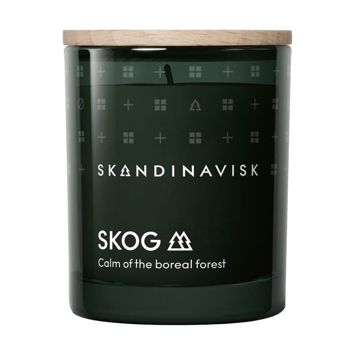 Świeca zapachowa Skog z pokrywą - 65 g - Skandinavisk