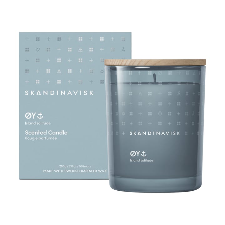 Świeca zapachowa Øy z pokrywą, 200 g Skandinavisk