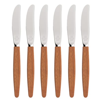 Nóż Skaugum 6-pak - Ecco Teak - Skaugum of Norway