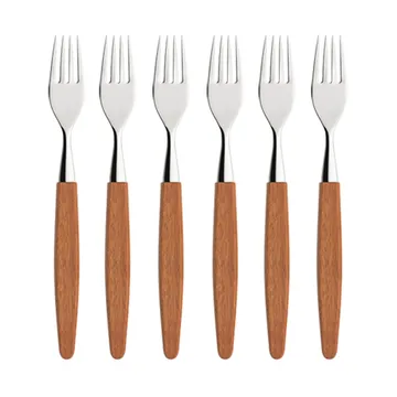 Widelec Skaugum 6-pak Ecco Teak - undefined - Skaugum of Norway