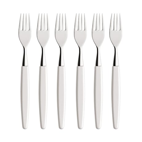 Widelec Skaugum 6-pak Pure white - undefined - Skaugum of Norway