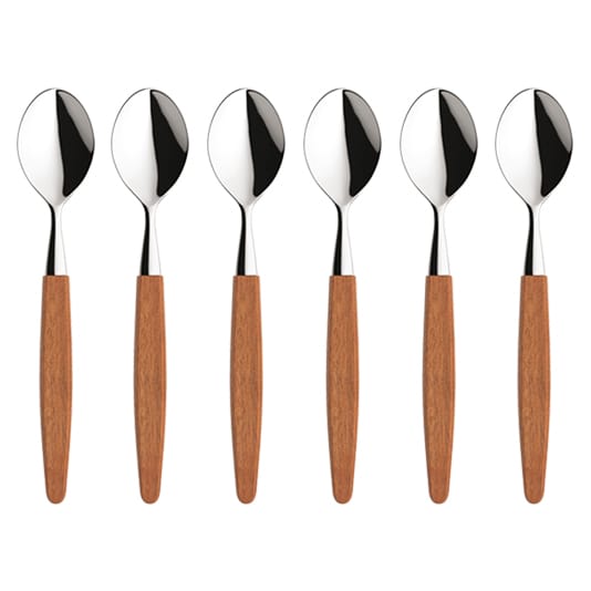 Łyżka Skaugum 6-pak - Ecco Teak - Skaugum of Norway