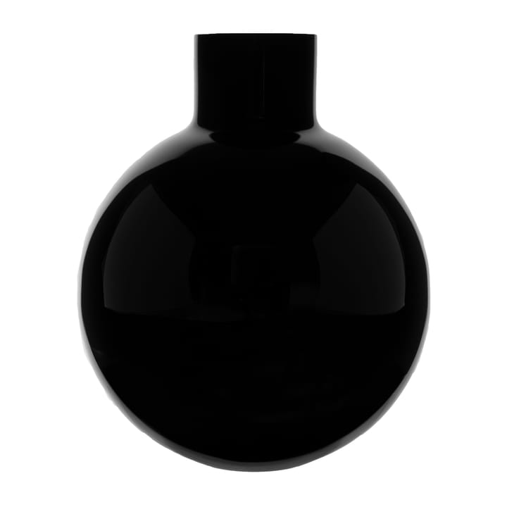 Wazon Pallo - Czarny 31 cm - Skrufs Glasbruk