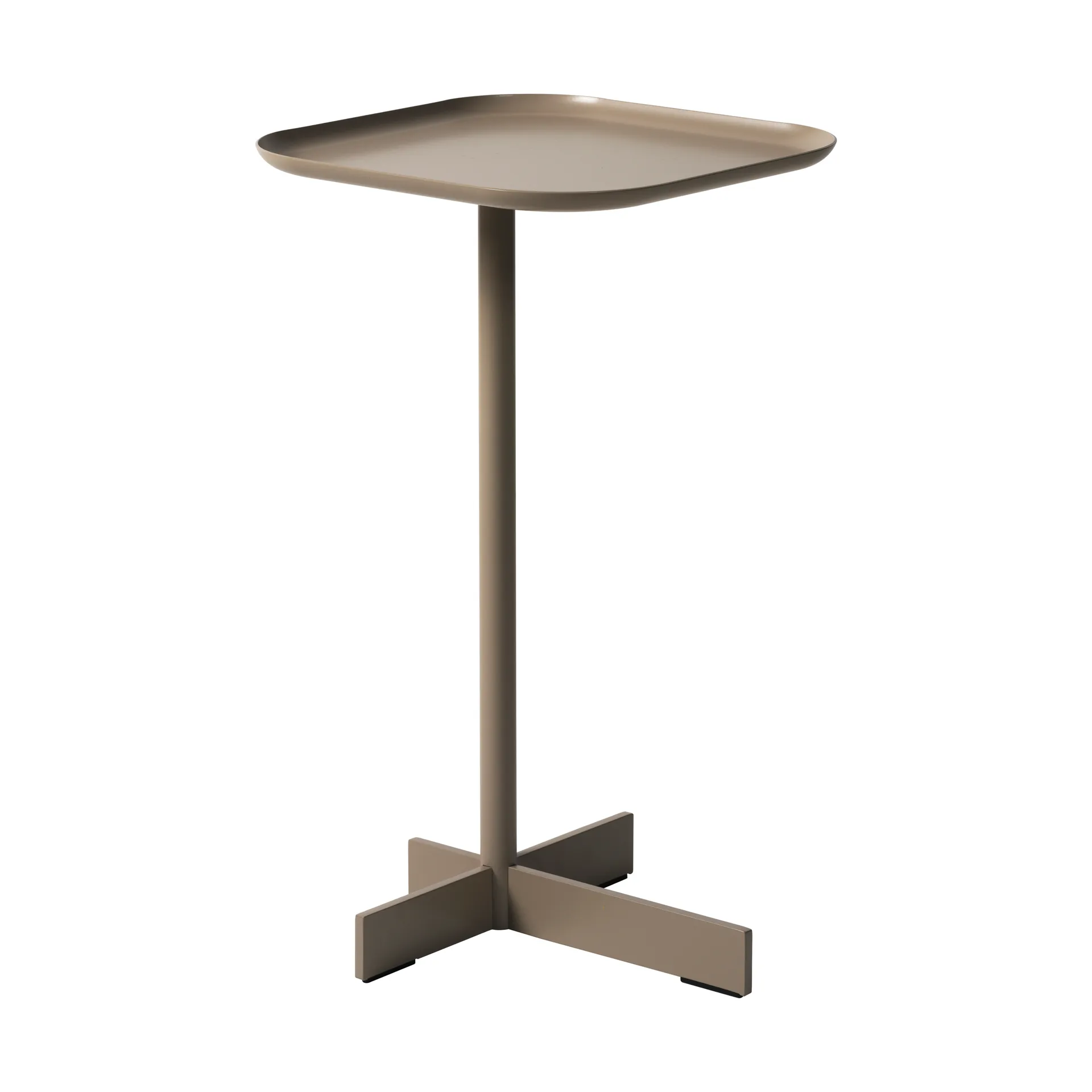 Ace stolik boczny 38x38 cm, Taupe SMD Design