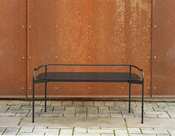 Ławka Bubble Outdoor - Czarny - SMD Design