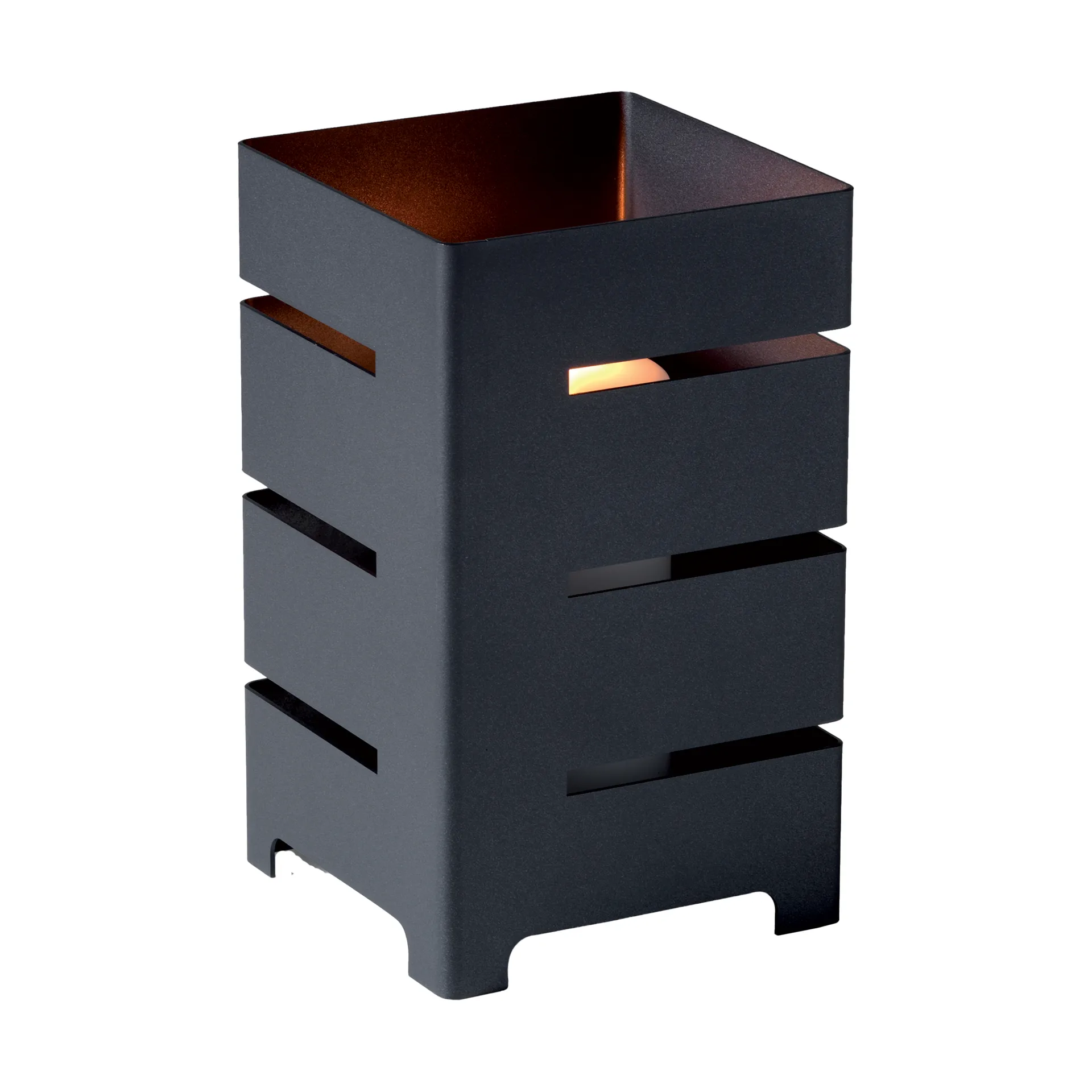 Clara świecznik 30 cm, Antracyt SMD Design