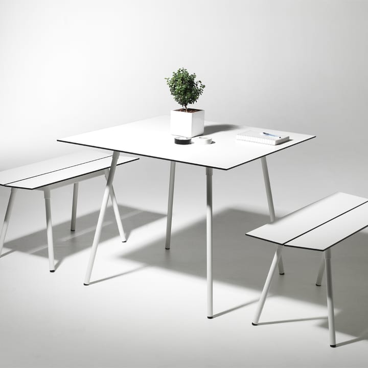 Ella stół prostokątny, ciemno szary, 220x90 cm SMD Design