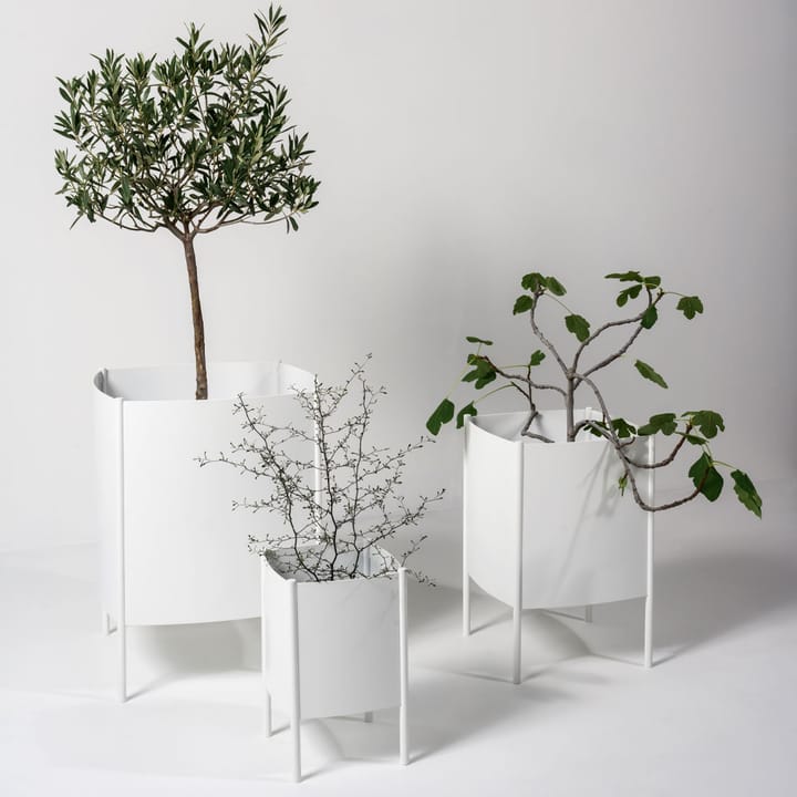 Konwex Pot doniczka, Biała, duża Ø47 cm SMD Design