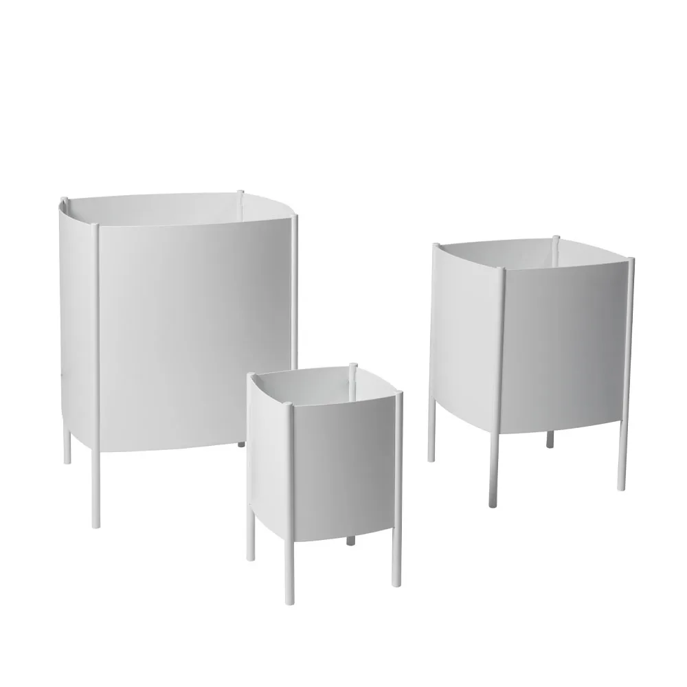 Konwex Pot doniczka, Biała, duża Ø47 cm SMD Design