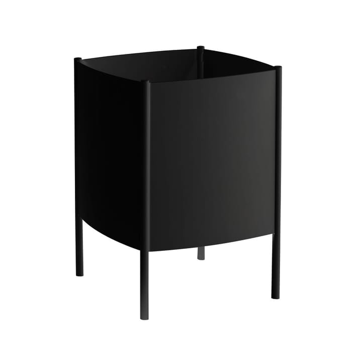 Konwex Pot doniczka - Czarna, duża Ø47 cm - SMD Design