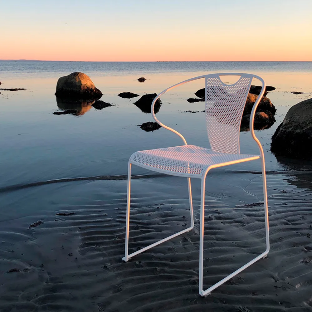 Krzesło Piazza, Jasnoszary SMD Design