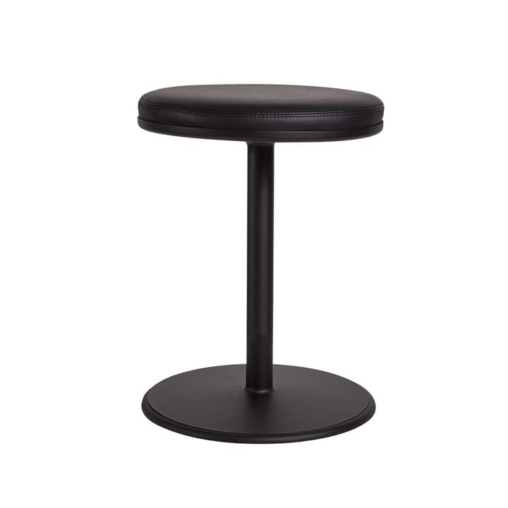Orbit stołek - czarna, czarna skóra - SMD Design