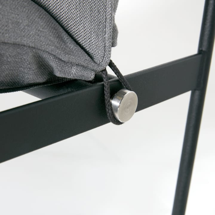 Slow sofa 2-osobowa, Sunbrella szary-czarny stalowy stojak SMD Design