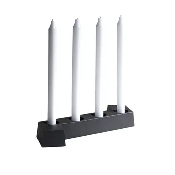 SMD świecznik adwentowy - Szary, 4 światła - SMD Design