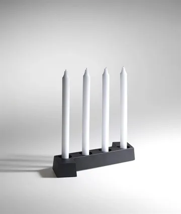 SMD świecznik adwentowy - Szary, 4 światła - SMD Design