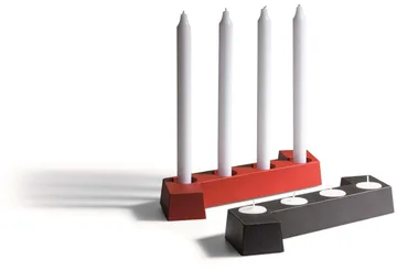 SMD świecznik adwentowy - Szary, 4 światła - SMD Design