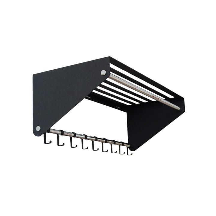 Sticks półka na kapelusze, ciemno szary SMD Design