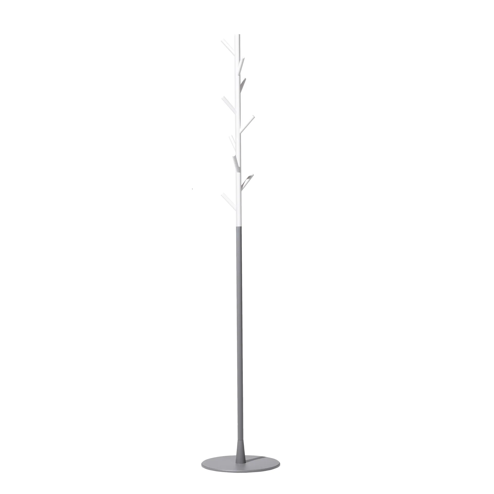 Sticks wieszak podłogowy na ubrania , biały-srebro SMD Design