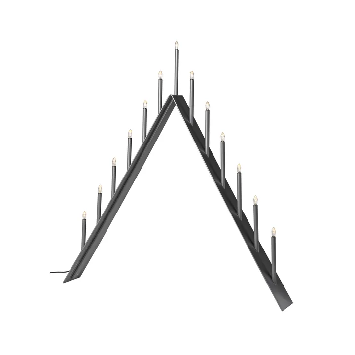 Świecznik adwentowy Spica 13 - Szary - SMD Design