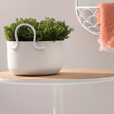 Tivoli donizcka Ø30 cm Niski, biały SMD Design
