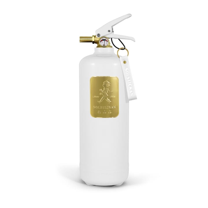 Gaśnica Solstickan 2 kg - Biały-złoty - Solstickan Design