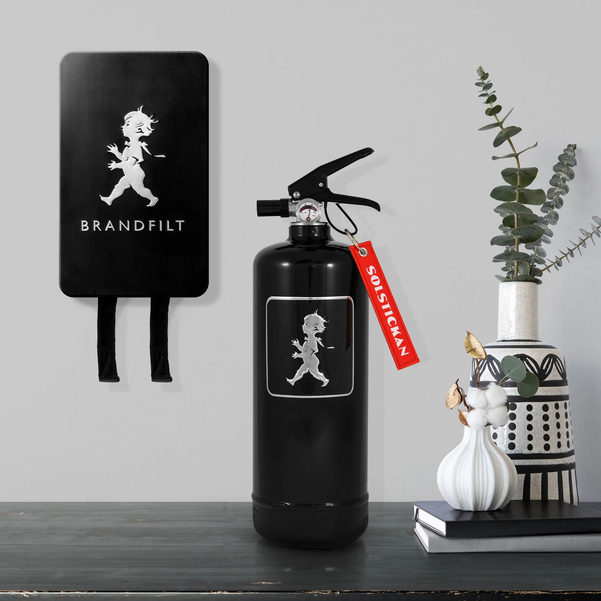 Gaśnica Solstickan 2 kg, Czarny-szary Solstickan Design