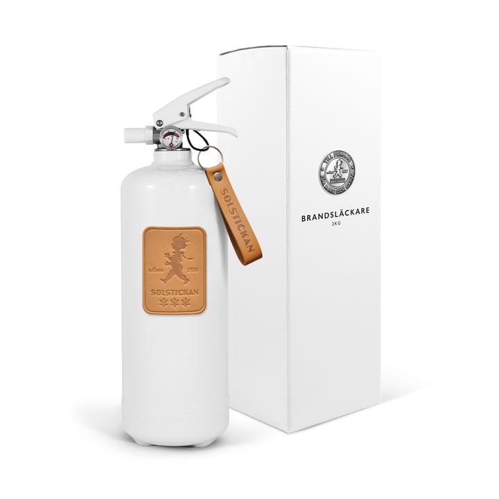 Gaśnica Solstickan 2 kg, Jasnobrązowa skóra Solstickan Design