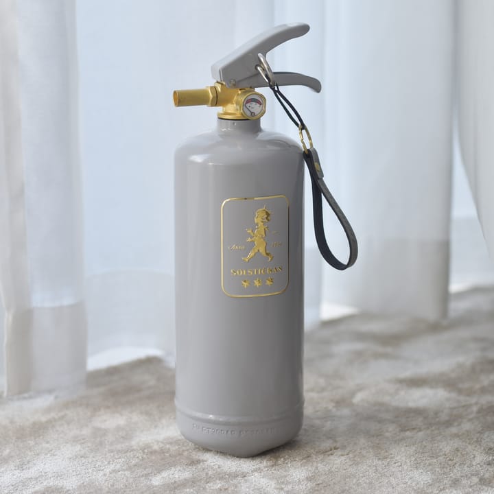 Gaśnica Solstickan 2 kg, Szary-złoty Design Edition Solstickan Design