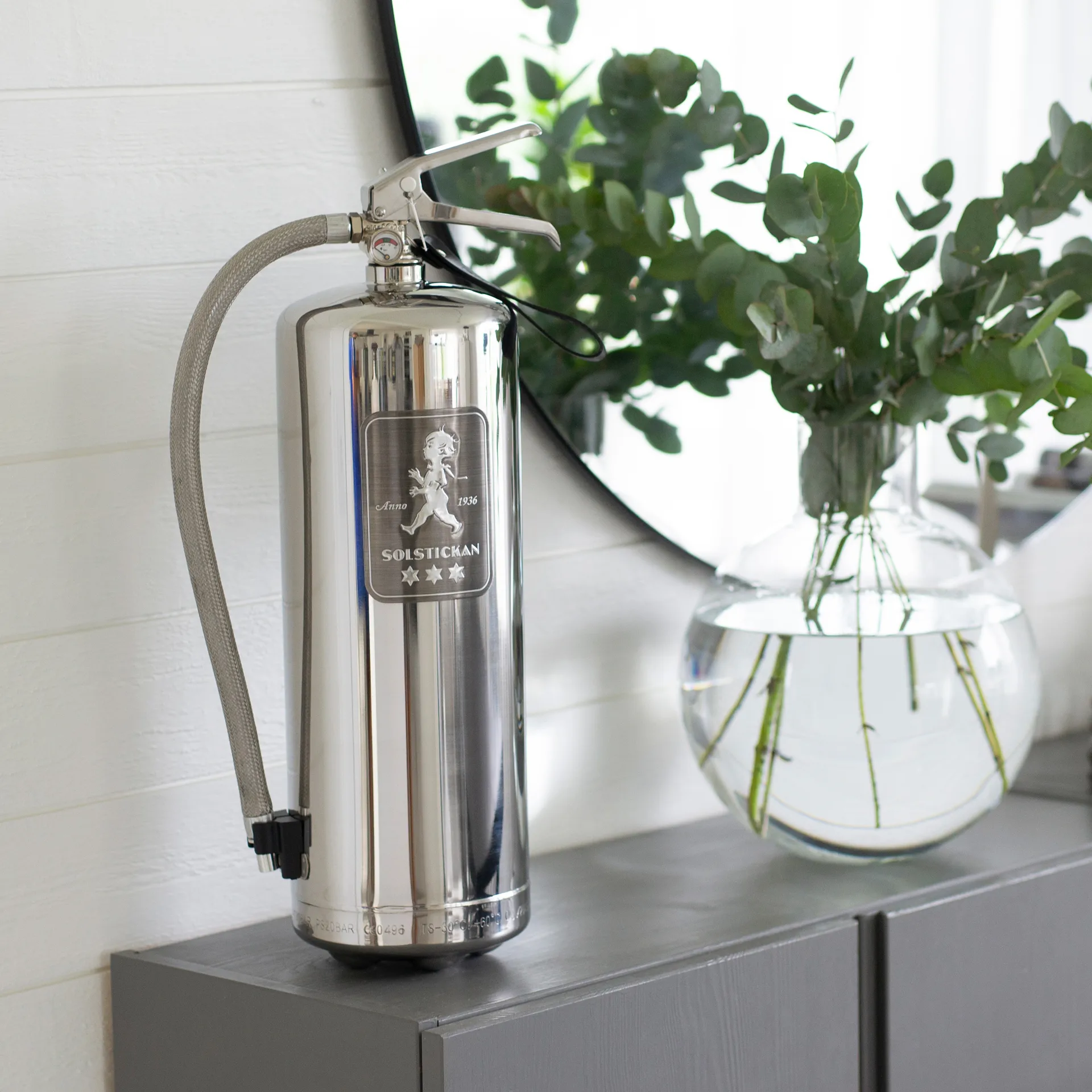 Gaśnica Solstickan 6 kg, Stal Design Edition Solstickan Design