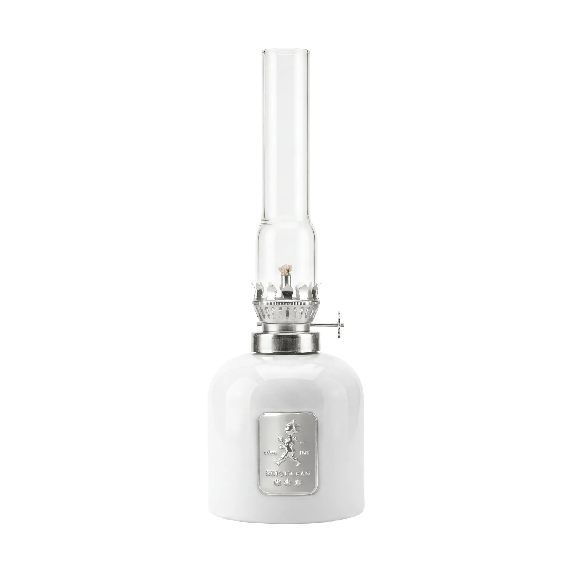 Lampa naftowa Solstickan, Biały, Ø8x24 cm Solstickan Design