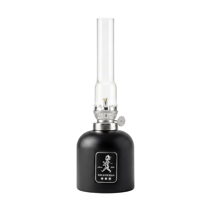 Lampa naftowa Solstickan - Matowy czarny, Ø8x24 cm - Solstickan Design