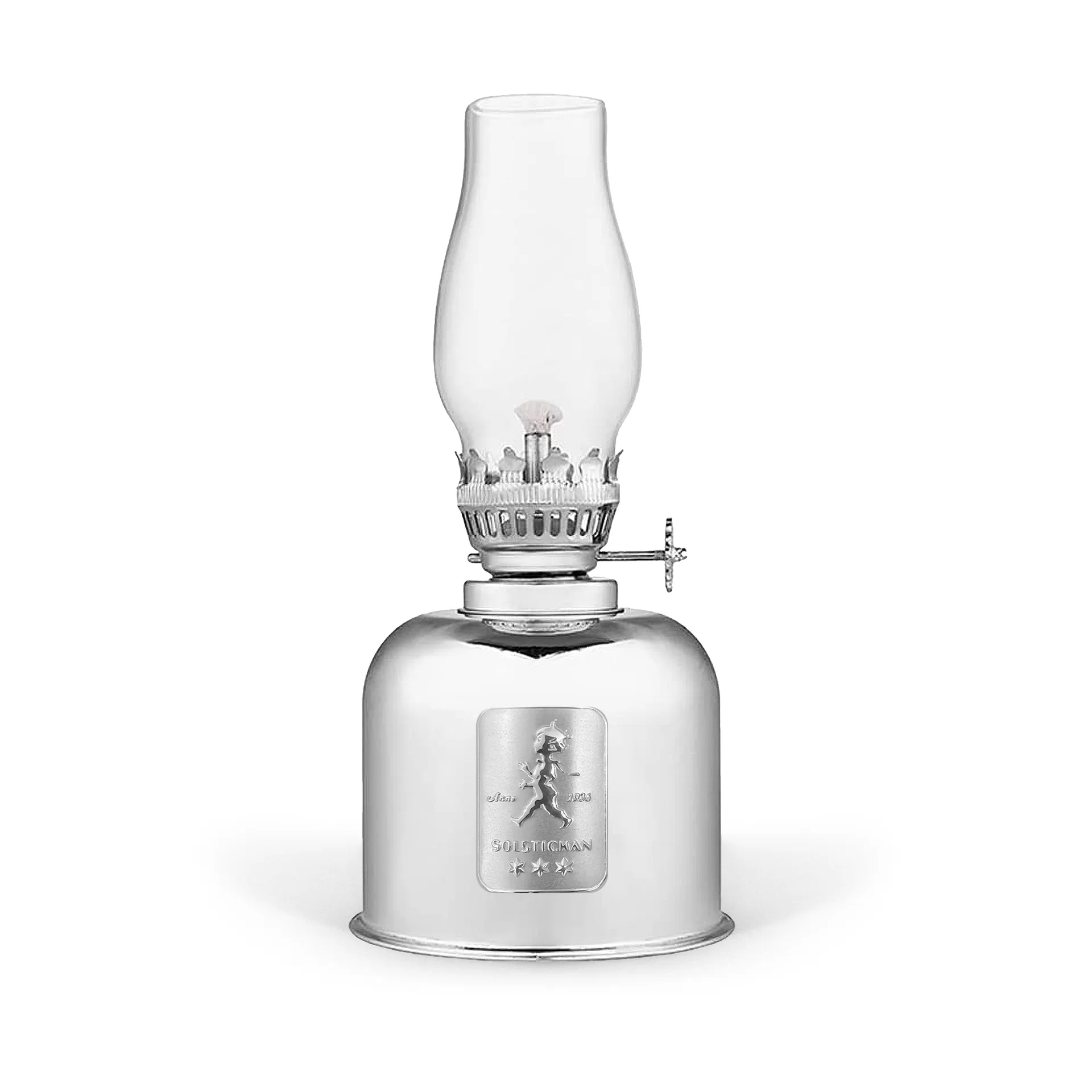 Lampa naftowa Solstickan, Srebrny Solstickan Design