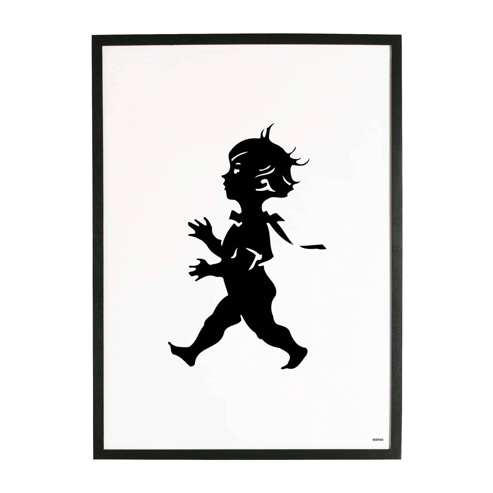 Plakat Solstickan 50x70 cm, Biały Solstickan Design