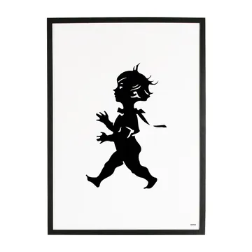 Plakat Solstickan 50x70 cm - Biały - Solstickan Design