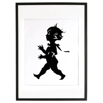 Plakat Solstickan 50x70 cm - Biały - Solstickan Design