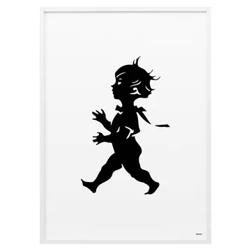 Plakat Solstickan 50x70 cm - Biały - Solstickan Design