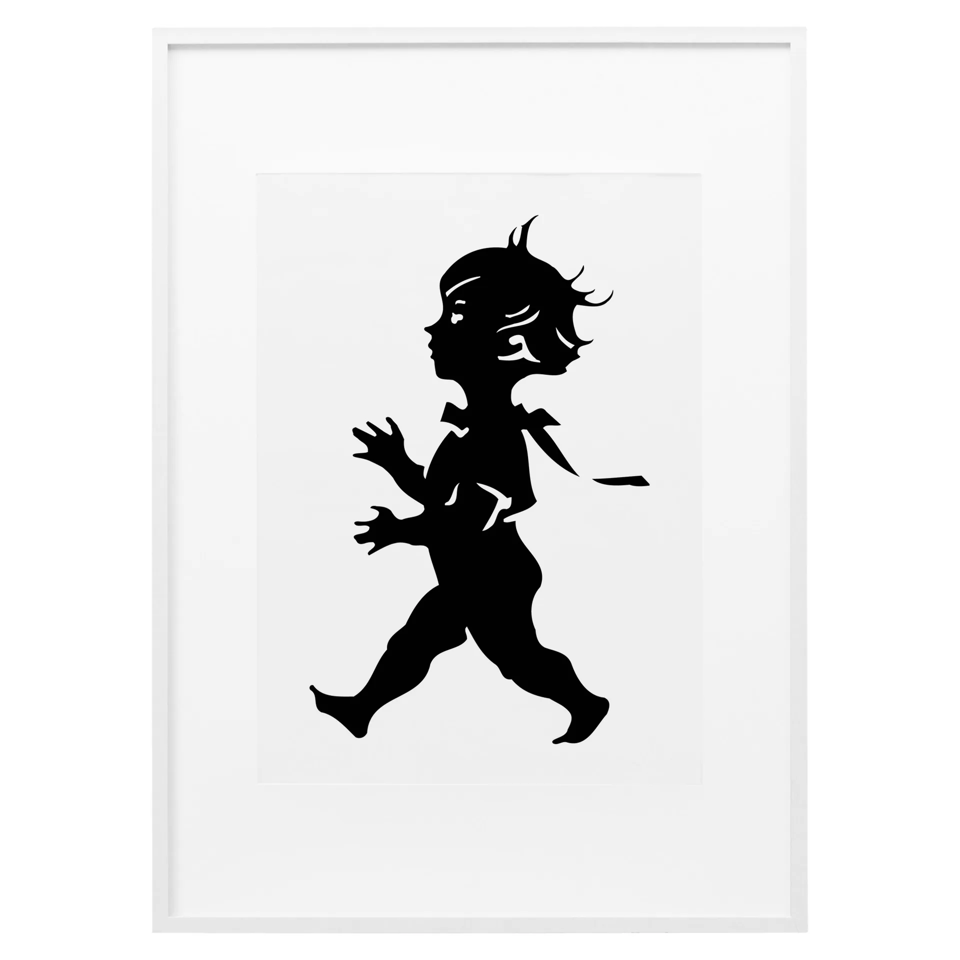 Plakat Solstickan 50x70 cm, Biały Solstickan Design