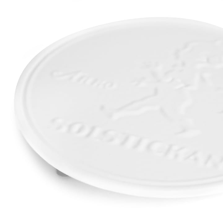 Podkładka pod gorące naczynia Solstickan Ø19 cm, Biały Solstickan Design