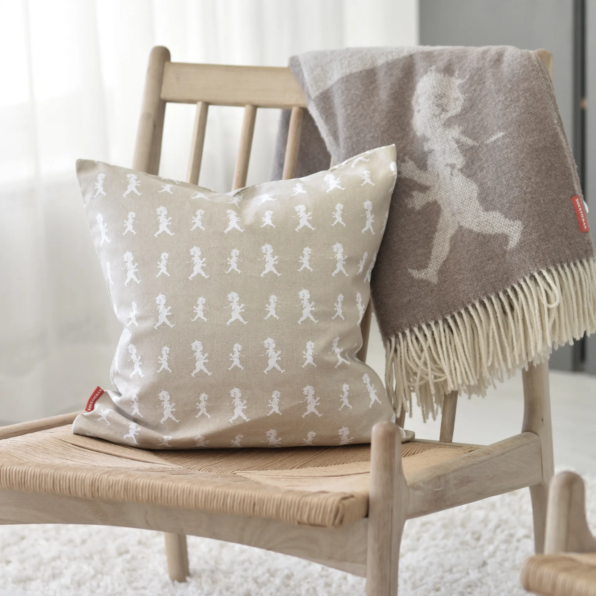 Poszewka na poduszkę Solstickan 50x50 cm, Sand Solstickan Design