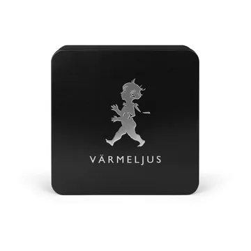 Pudełko na tealighty Solstickan 21x21 cm - Czarny matowy - Solstickan Design