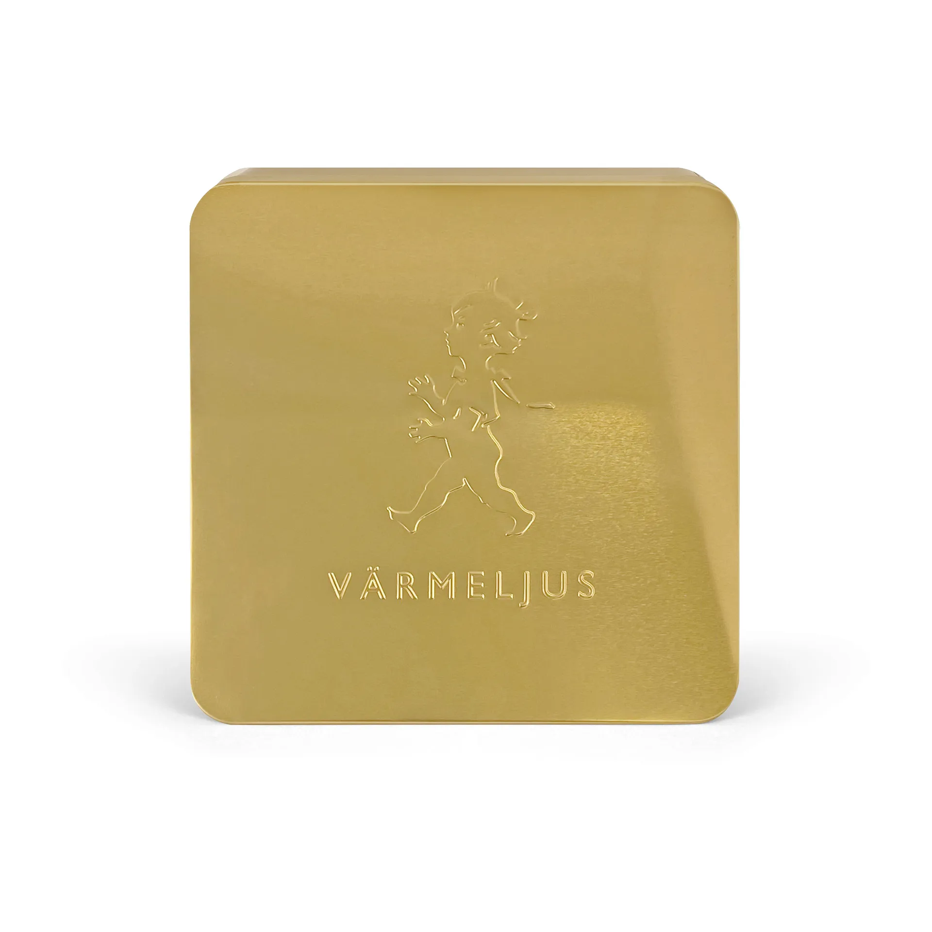 Pudełko na tealighty Solstickan 21x21 cm, Złoto Solstickan Design