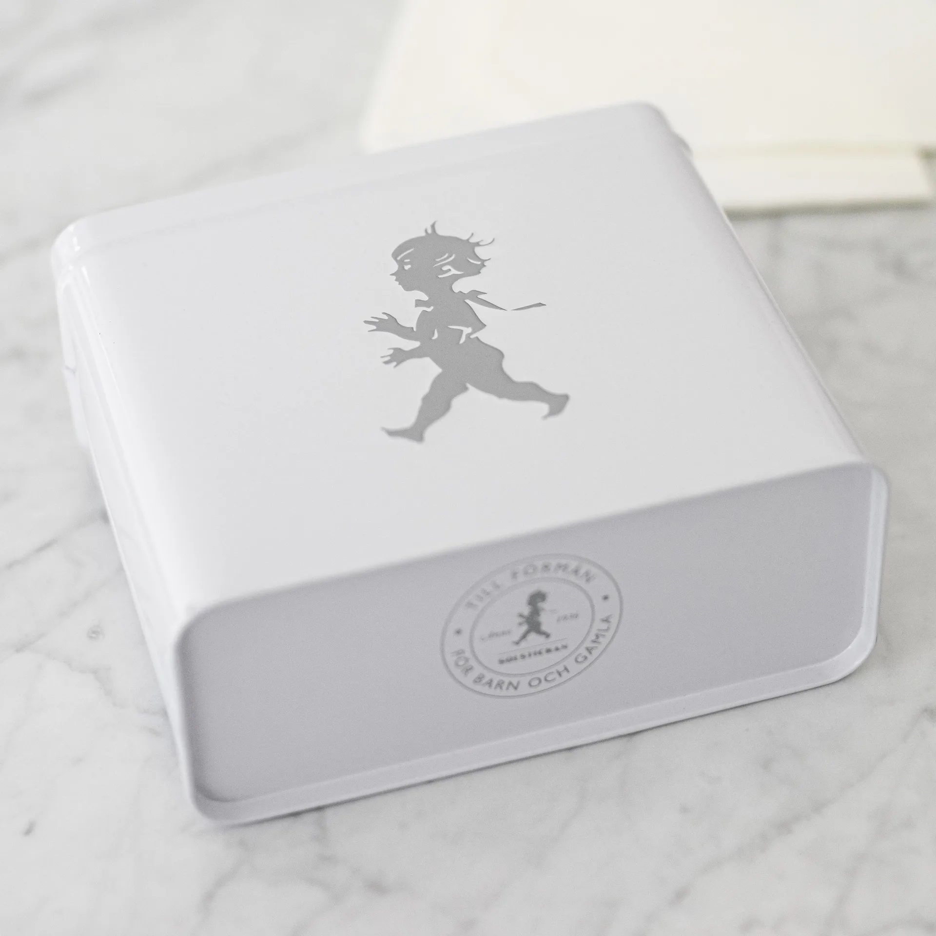 Puszka na filtry do kawy Solstickan 15,4x17 cm, Biały Solstickan Design