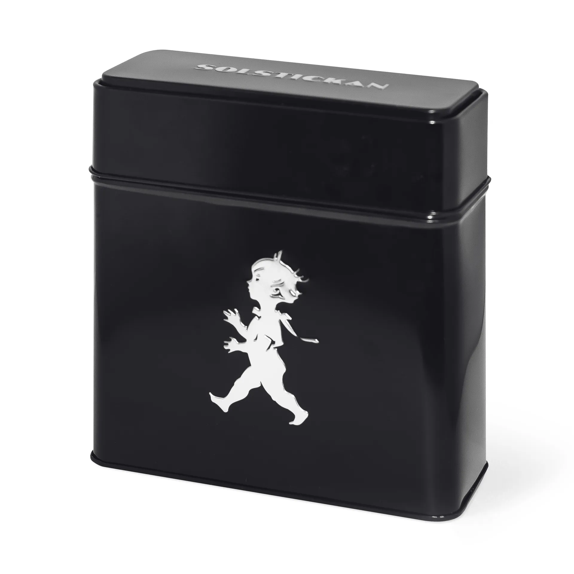 Puszka na filtry do kawy Solstickan 15,4x17 cm, Czarny Solstickan Design