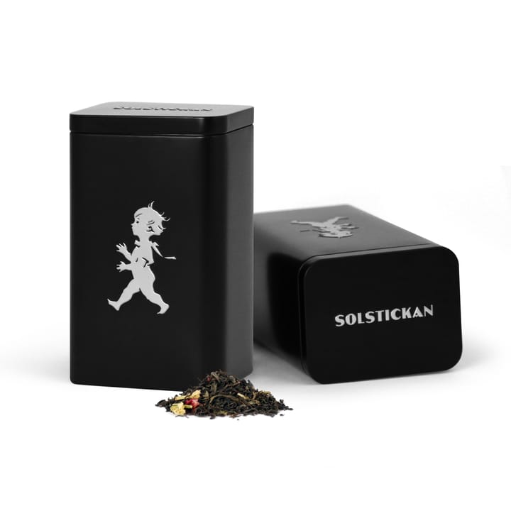 Puszka na herbatę Solstickan 15,2 cm - Czarny matowy - Solstickan Design