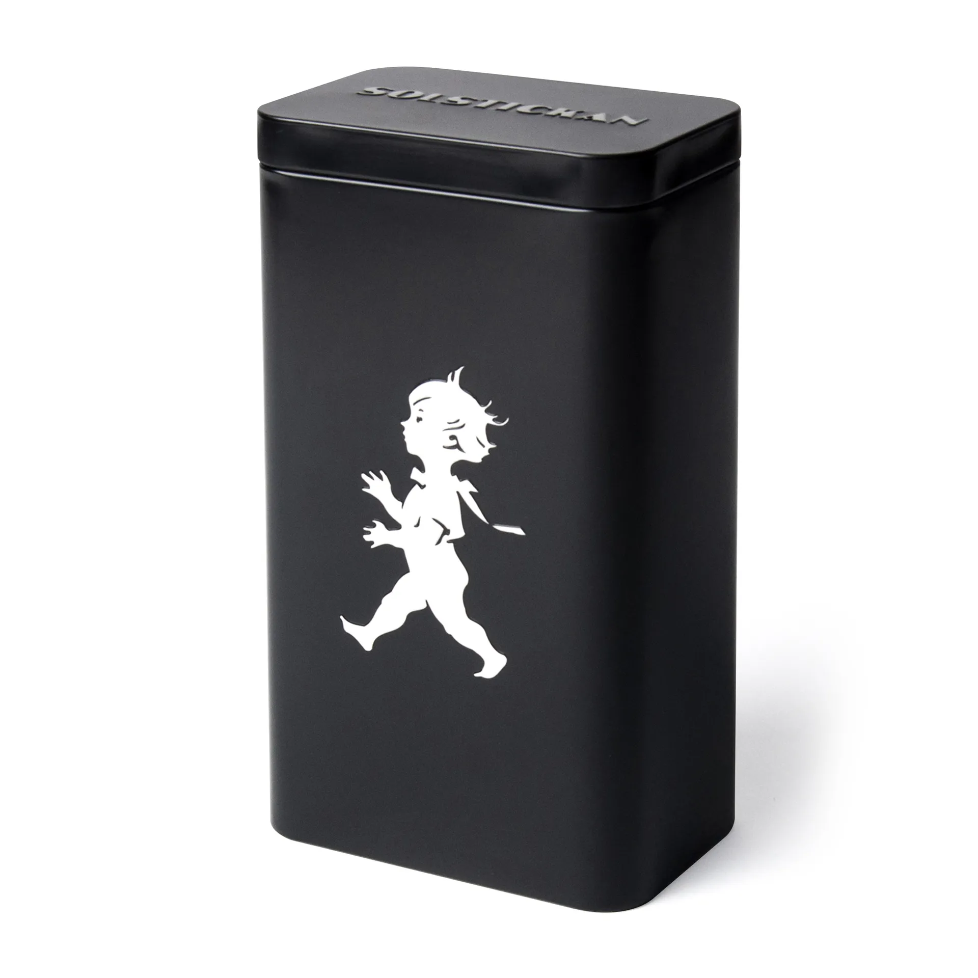 Puszka na kawę Solstickan 20,5 cm, Czarny matowy Solstickan Design