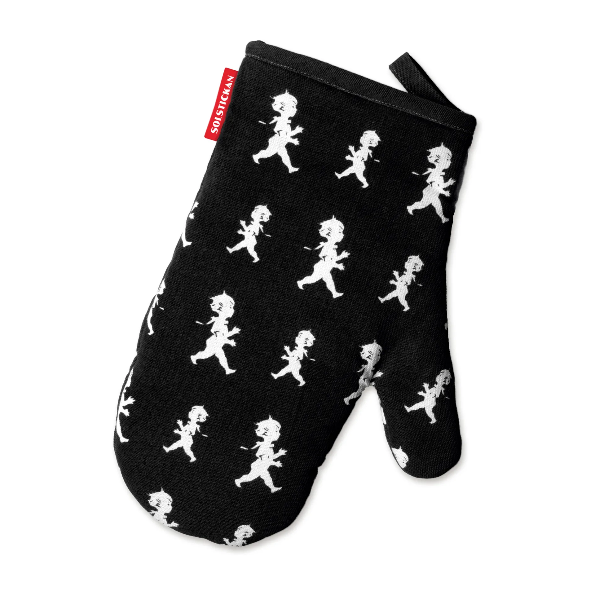 Rękawica kuchenna Solstickan 22x30 cm, Czarny Solstickan Design