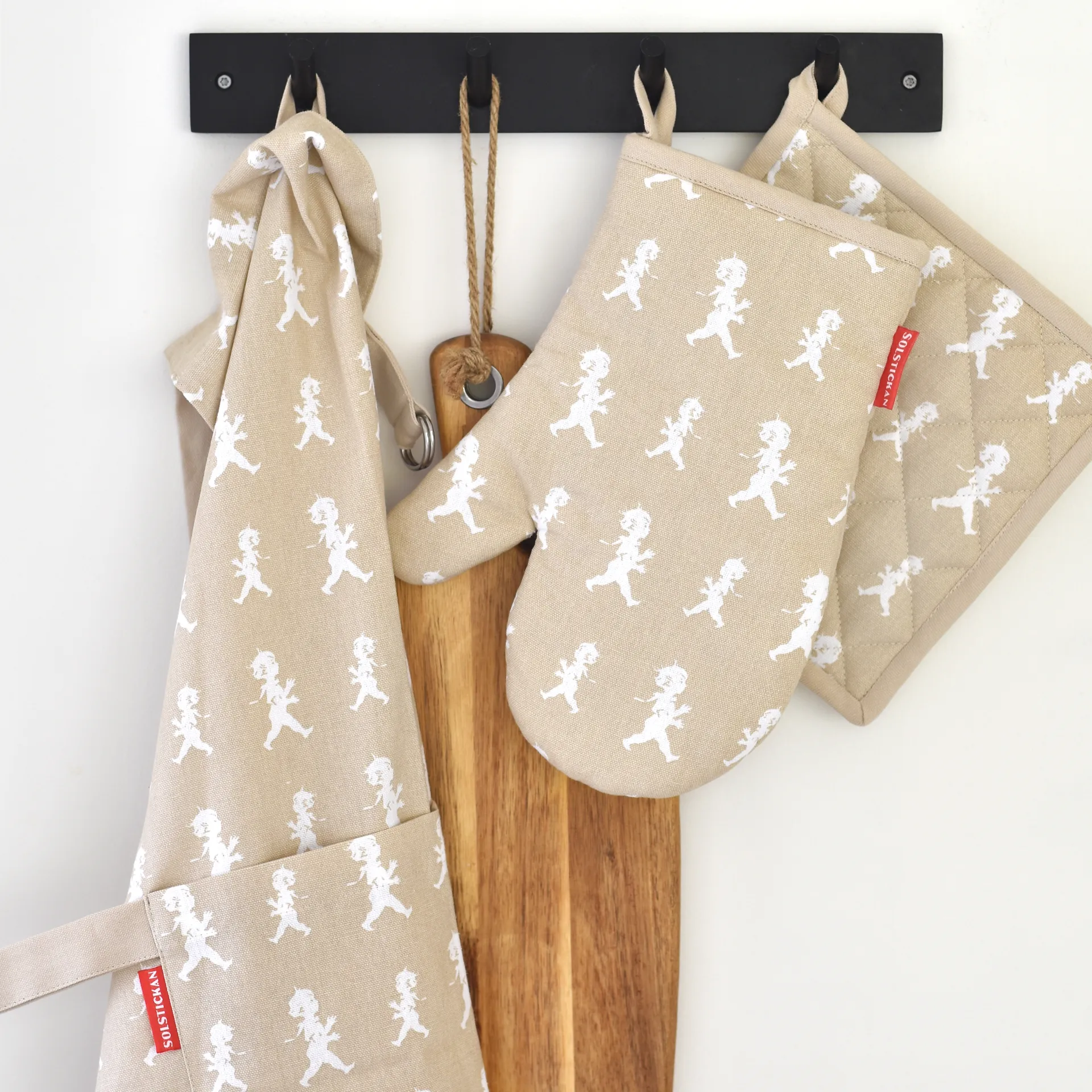 Rękawica kuchenna Solstickan 22x30 cm, Sand Solstickan Design