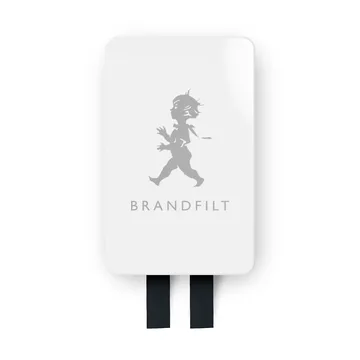 Solstickan koc gaśniczy 16x2,7x25 cm - Biały wysoki połysk - Solstickan Design