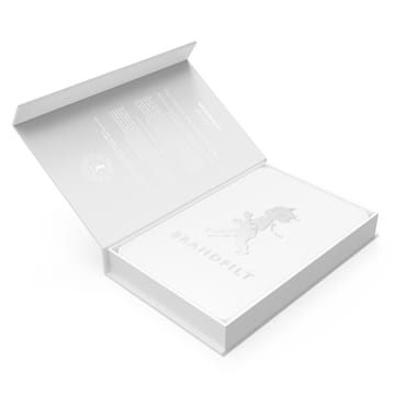 Solstickan koc gaśniczy 16x2,7x25 cm - Biały wysoki połysk - Solstickan Design